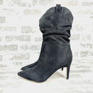 NEW Marc Fisher Women's Gienna Faux Suede Ankle Boots T693